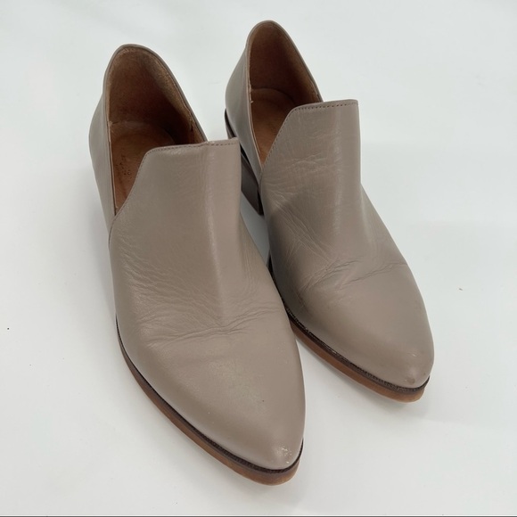 Intentionally grey leather boots shoes size 6 (euro 36) - Picture 11 of 12